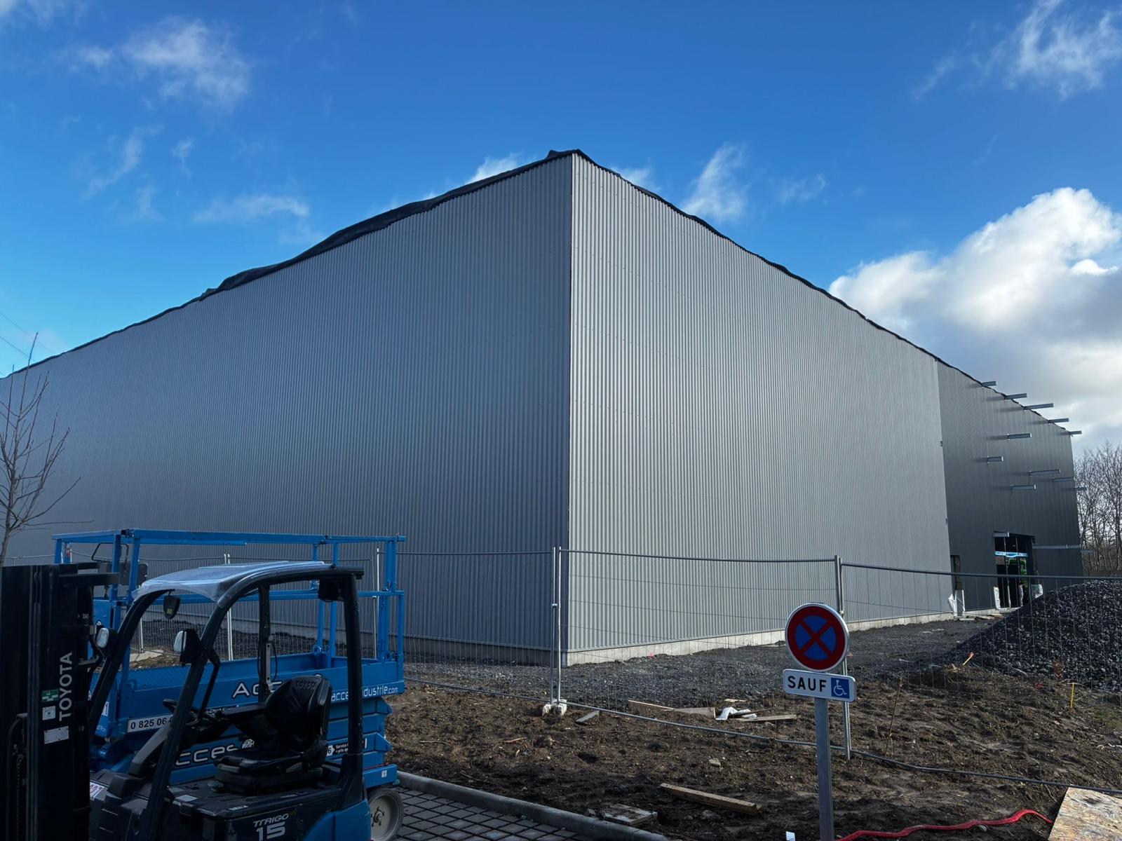 Chantier bardage résidentiel